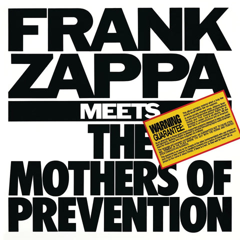 Frank Zappa - Frank Zappa Meets The Mothers Of Prevention CD