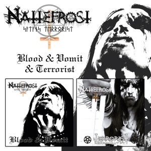 Nattefrost - Blood & Vomit/Terrorist - Nekronaut Pt. I CD DOUBLE