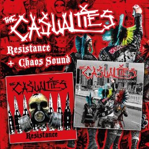 The Casualties - Resistance/Chaos Sound CD DOUBLE