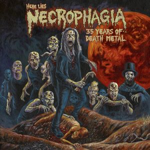 Necrophagia - Here Lies Necrophagia: 35 Years Of Death Metal CD